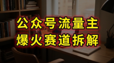 AI公众号流量主爆火赛道拆解—剧评领域,86分钟干货分享网赚项目-副业赚钱-互联网创业-资源整合白嫖の网赚