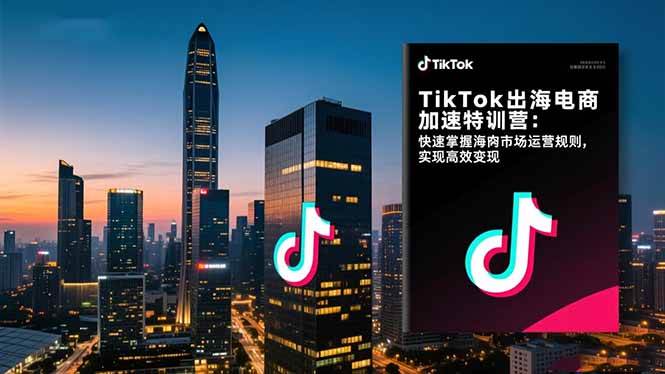 （16535期）TikTok出海电商加速特训营：快速掌握海外市场运营规则，实现高效变现网赚项目-副业赚钱-互联网创业-资源整合白嫖の网赚