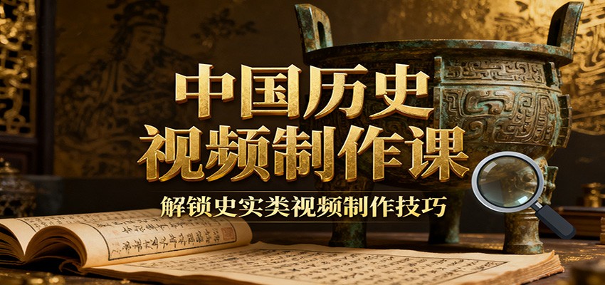 中国历史视频制作课：疆域地图集+参考文案+练习素材，解锁史实类视频制作技巧网赚项目-副业赚钱-互联网创业-资源整合白嫖の网赚