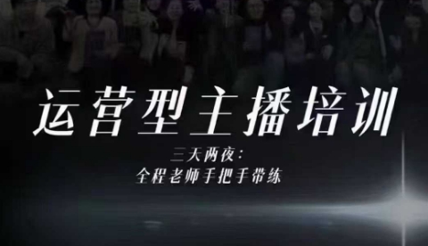 婉婉运营型主播培训线下课，主播四大能力，十小时线下录像+字幕，内容比线上课干网赚项目-副业赚钱-互联网创业-资源整合白嫖の网赚