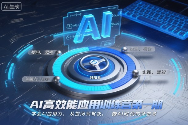 AI高效能应用训练营第一期，学会AI应用力，从提问到驾驭，做AI时代的领航者网赚项目-副业赚钱-互联网创业-资源整合白嫖の网赚