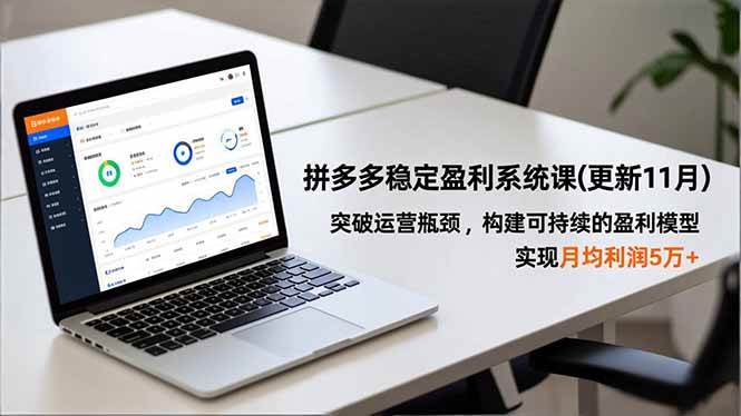 （16641期）拼多多稳定盈利系统课(更新11月)，突破运营瓶颈，构建可持续的盈利模型，实现月均利润5万+网赚项目-副业赚钱-互联网创业-资源整合白嫖の网赚
