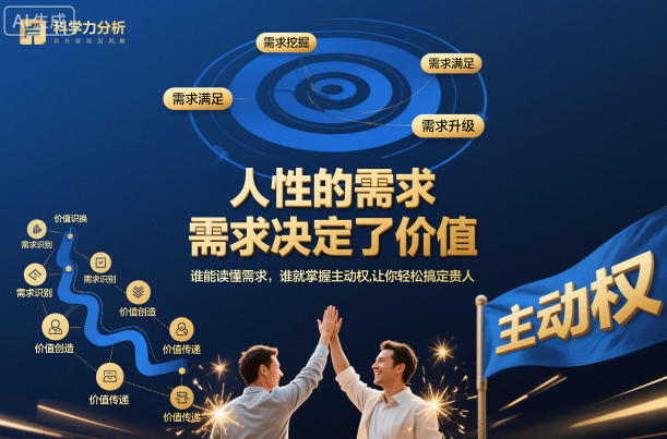 人性的需求，需求决定了价值，谁能读懂需求，谁就掌握主动权，让你轻松搞定贵人【文档】网赚项目-副业赚钱-互联网创业-资源整合白嫖の网赚