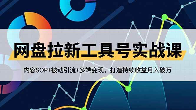 （16687期）网盘拉新工具号实战课，内容SOP+被动引流+多端变现，打造持续收益月入破万网赚项目-副业赚钱-互联网创业-资源整合白嫖の网赚