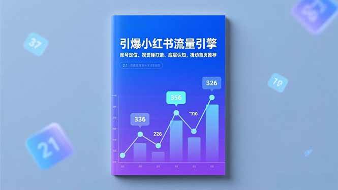 （16744期）引爆小红书流量引擎，账号定位、视觉锤打造、底层认知，撬动首页推荐网赚项目-副业赚钱-互联网创业-资源整合白嫖の网赚
