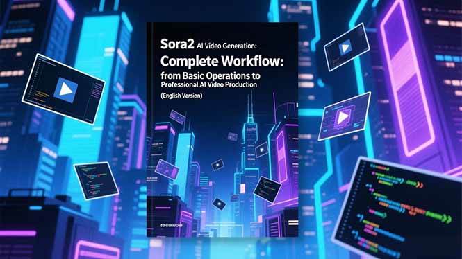 （16758期）Sora2AI视频生成的系统教程（英文版）：从基础操作到专业级AI视频制作的完整工作流网赚项目-副业赚钱-互联网创业-资源整合白嫖の网赚
