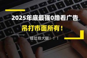 （16848期）懒人福利！每天 20 分钟刷广告，动动手指轻松赚 100+，碎片时间就能做！