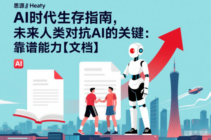 AI时代生存指南，未来人类对抗AI的关键：靠谱能力【文档】网赚项目-副业赚钱-互联网创业-资源整合白嫖の网赚