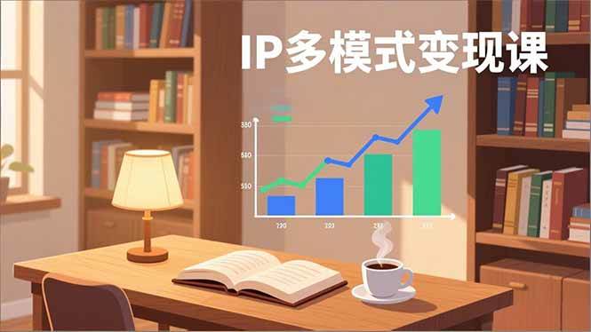 （17014期）IP多模式变现课，广告分成、种草激励、Live图带货，开拓多元收入，副业稳定月入过万网赚项目-副业赚钱-互联网创业-资源整合白嫖の网赚