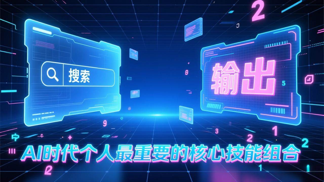 （17074期）付费文章：AI时代个人最重要的核心技能组合：“输出能力”和“搜索能力”网赚项目-副业赚钱-互联网创业-资源整合白嫖の网赚