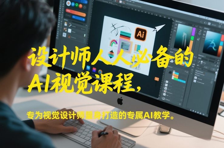 设计师人人必备的AI视觉课程，专为视觉设计师量身打造的专属AI教学网赚项目-副业赚钱-互联网创业-资源整合白嫖の网赚