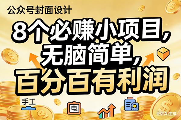 （17224期）10个必赚小项目，无脑简单，百分百有利润，副业首选，日入200+网赚项目-副业赚钱-互联网创业-资源整合白嫖の网赚