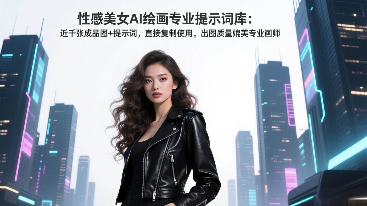 （17262期）性感美女AI绘画专业提示词库：近千张成品图+提示词，直接复制使用，出图质量媲美专业画师网赚项目-副业赚钱-互联网创业-资源整合白嫖の网赚