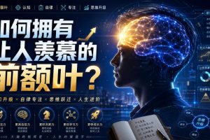 付费文：如何拥有让人羡慕的前额叶？