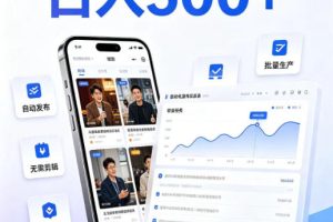 短剧达人项目，日入500+，普通人的创业计划，低门槛开启线上副业新机遇【揭秘】