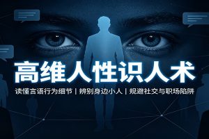 高维人性识人术:读懂言语行为细节,辨别身边小人,规避社交与职场陷阱