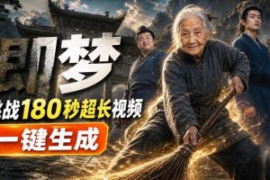 即梦挑战180秒超长视频！一键生成3分钟电影？完整制作流程详细分享！