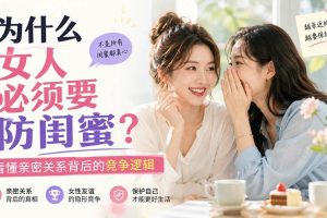 （20114期）付费文章：为什么女人必须要防闺蜜？看懂亲密关系背后的竞争逻辑