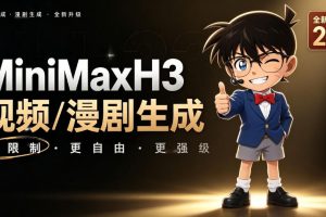 【MiniMaxH3一键懒人整合包】AI视频/漫剧生成工具,支持30_40_50显卡,ComfyUI整合包安装部署!最低8g显存也能跑!
