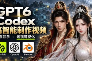 GPT-6 Astra×Codex高智能制作视频！联手Higgsfield，运镜可视化实战