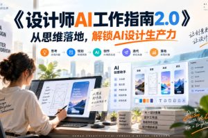 《设计师AI工作指南2.0》从思维落地-无水印,解锁AI设计生产力